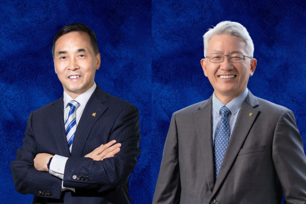 Prof Lyu Aiping and Prof Bian Zhaoxiang
